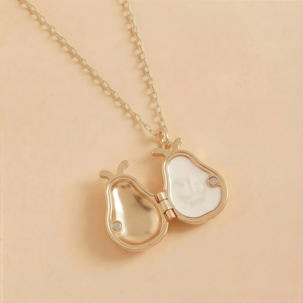 Fruit Shape Locket Pendant — necklace, view 8