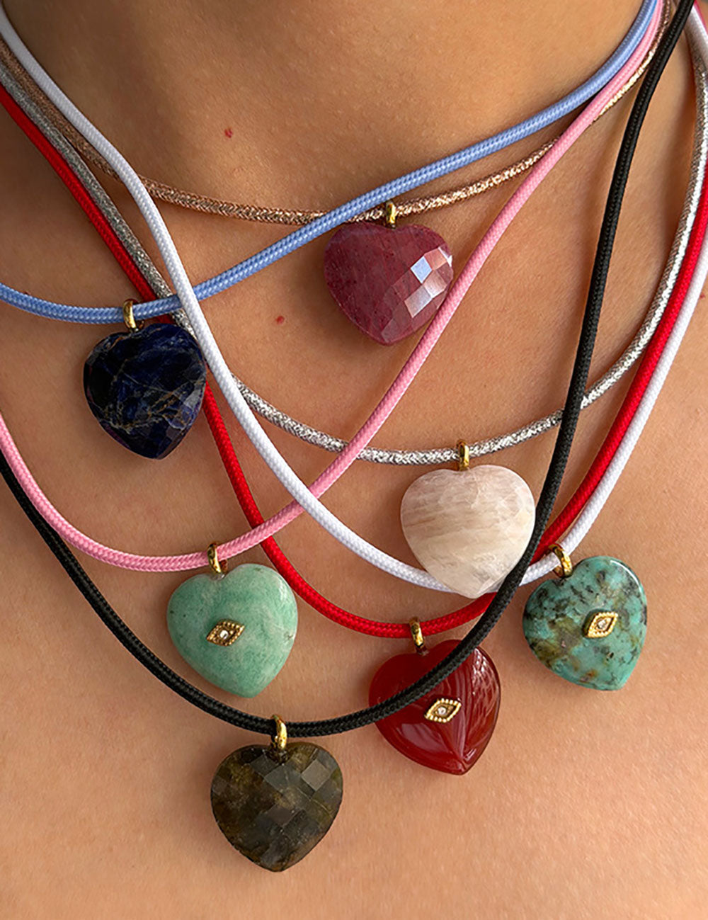 Magnetic Heart Pendant Necklace — necklace