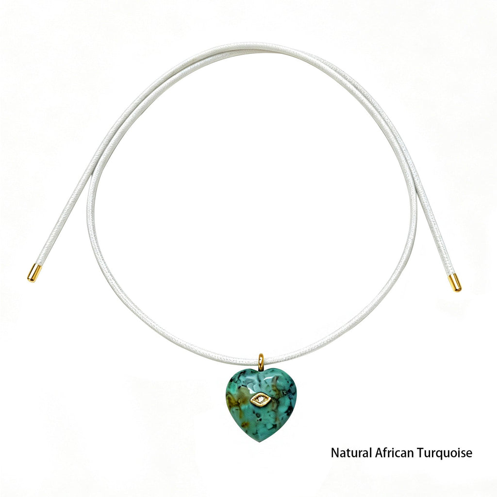 Magnetic Heart Pendant Necklace — necklace, view 17