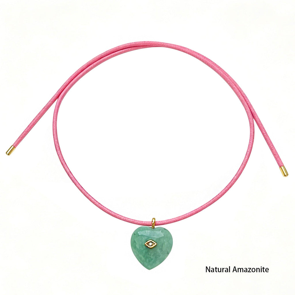 Magnetic Heart Pendant Necklace — necklace, view 19