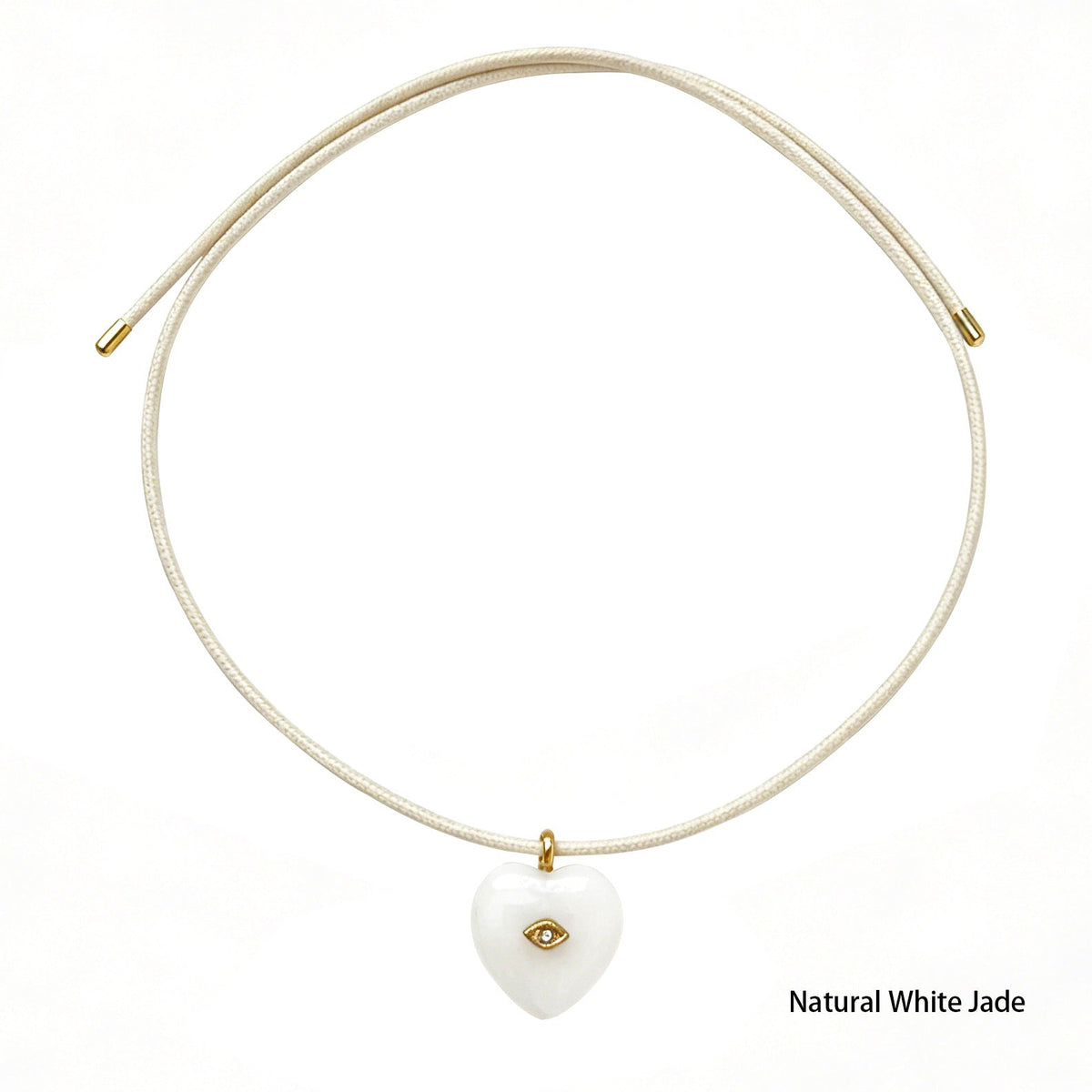 Magnetic Heart Pendant Necklace — necklace, view 22