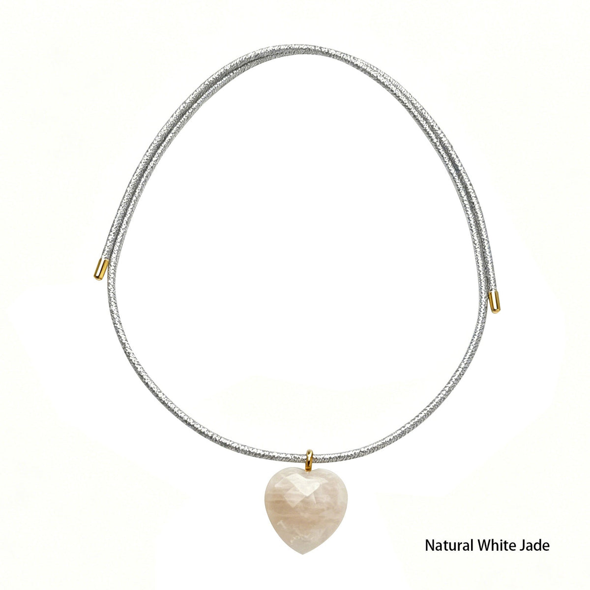 Magnetic Heart Pendant Necklace — necklace, view 23
