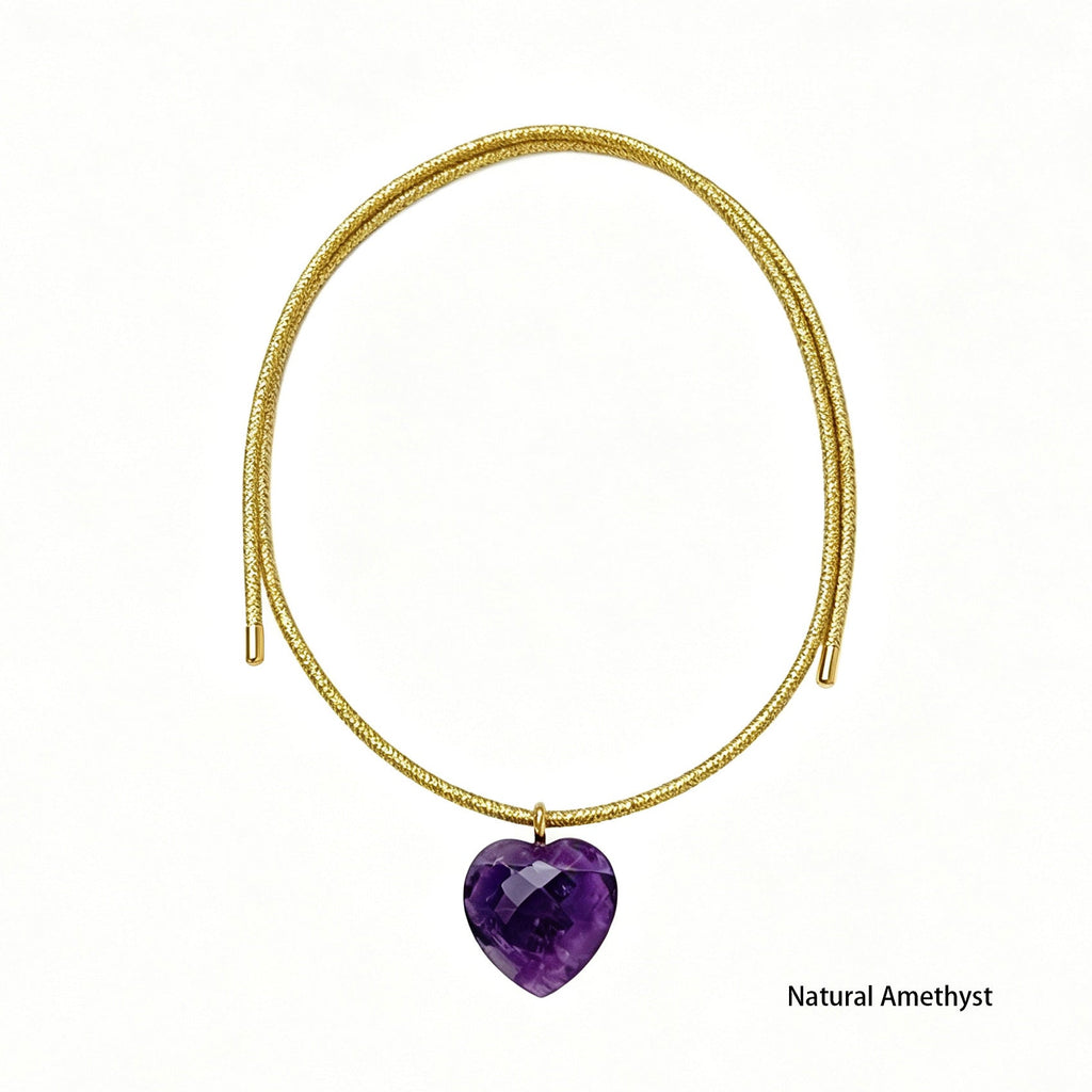 Magnetic Heart Pendant Necklace — necklace, view 25