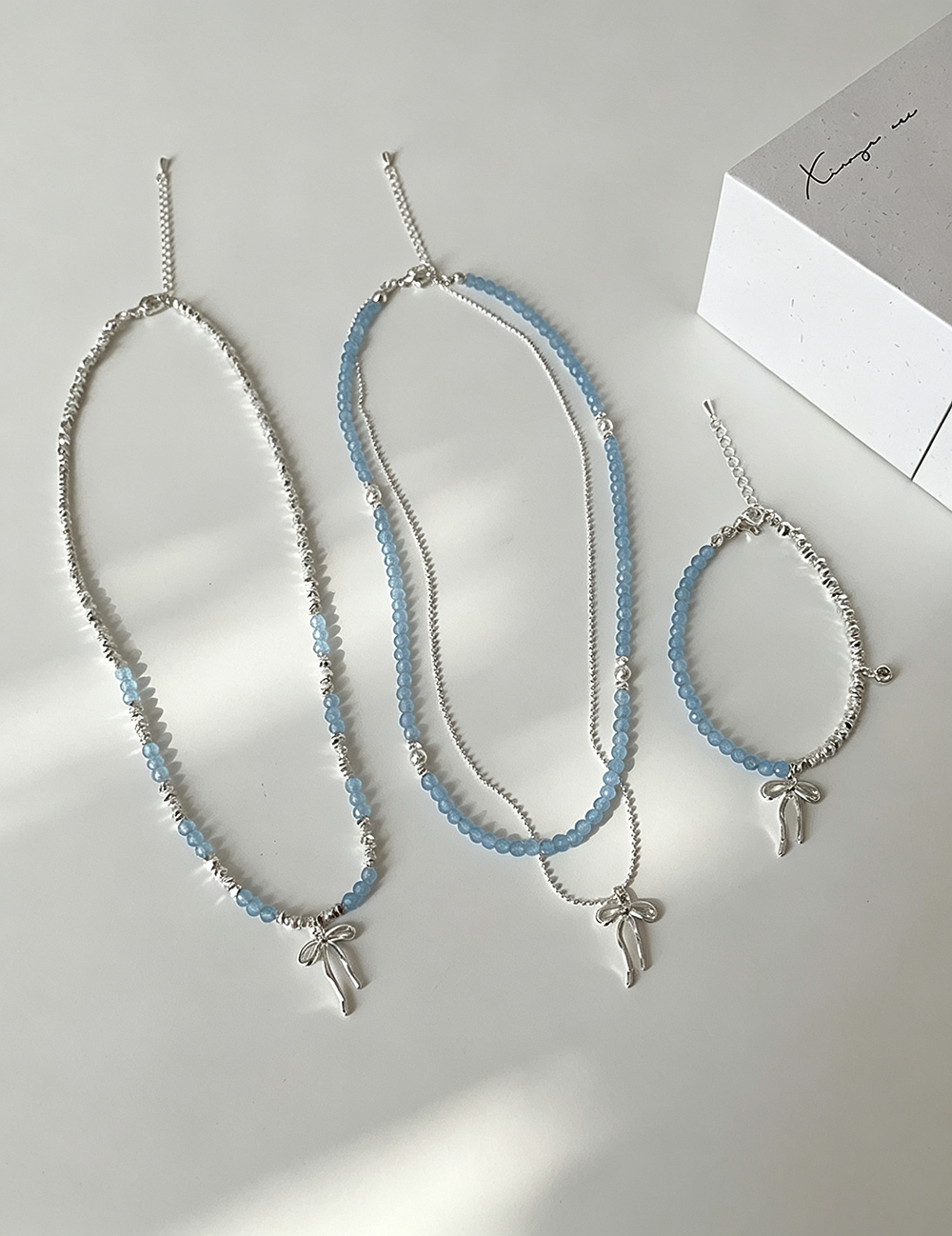 Bow Knot Pendant Necklace — necklace