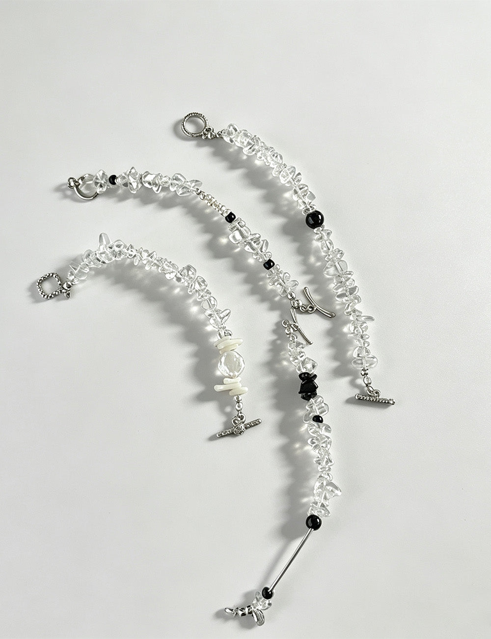 Adjustable Beaded Stone Bracelet — bracelet