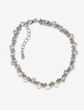 Transparent Silver Bead Bracelet — silver bracelet
