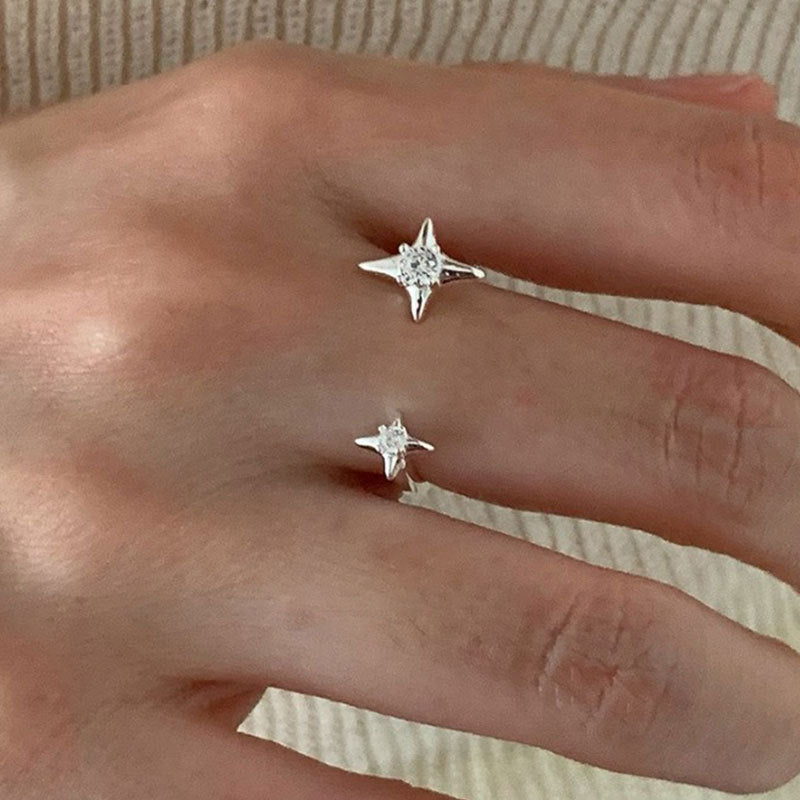 Four-Pointed Star Ring — ring, view 5