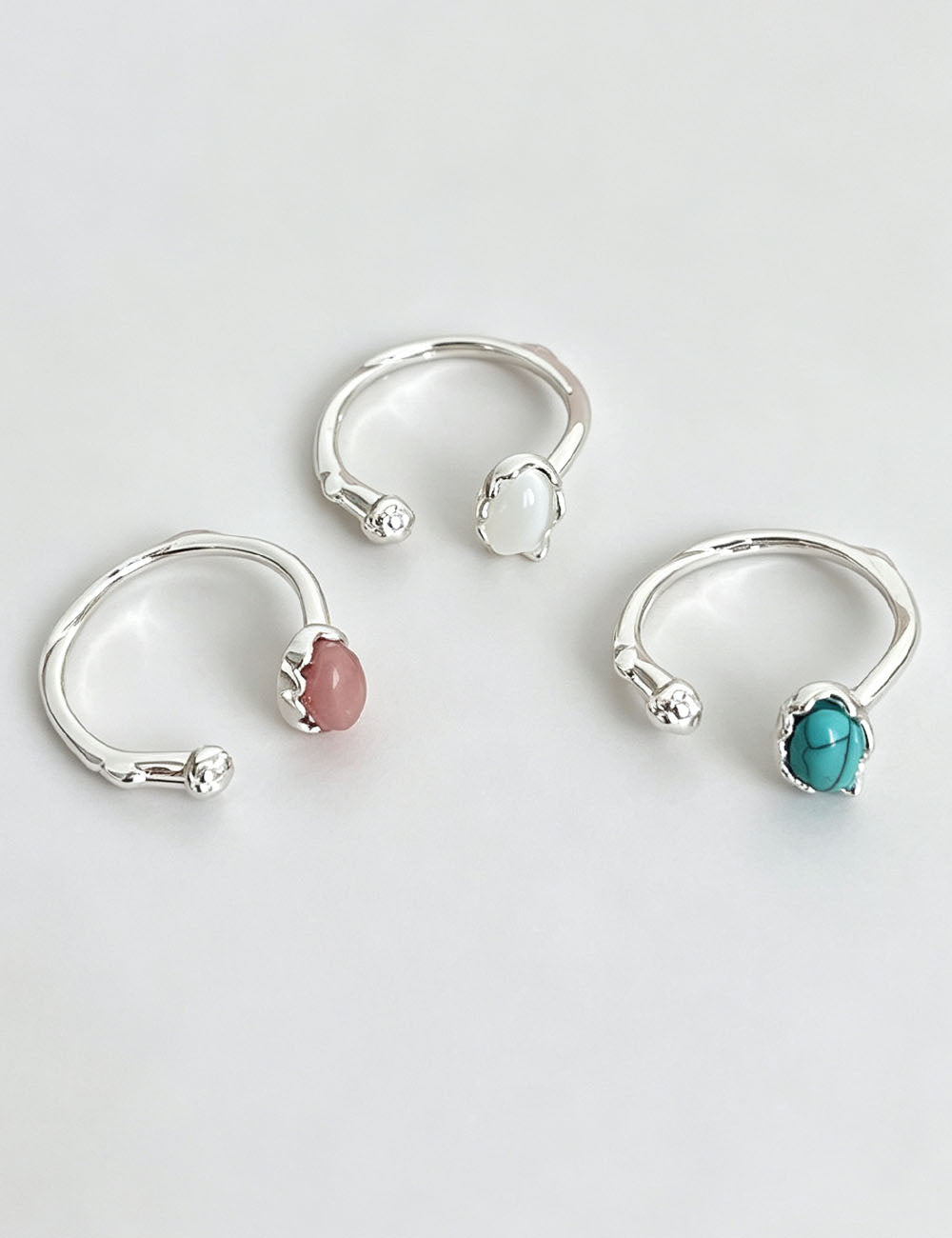 Polished Adjustable Open Ring — ring