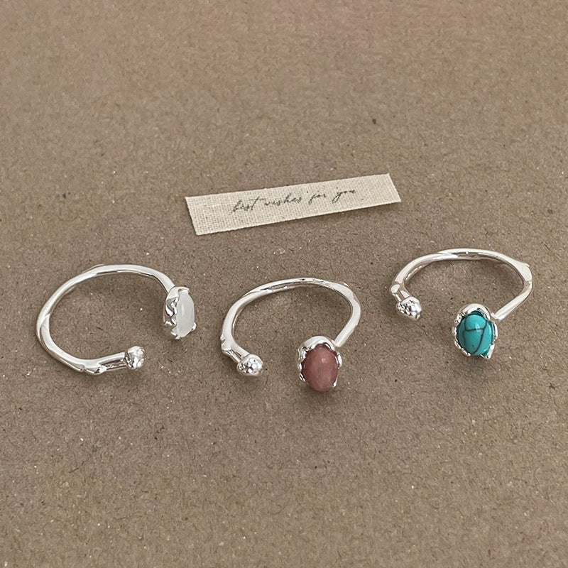 Polished Adjustable Open Ring — ring, view 2