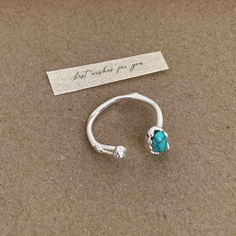 Polished Adjustable Open Ring — ring, view 4