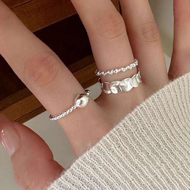 Polished Fish Scale Ring — ring, view 2