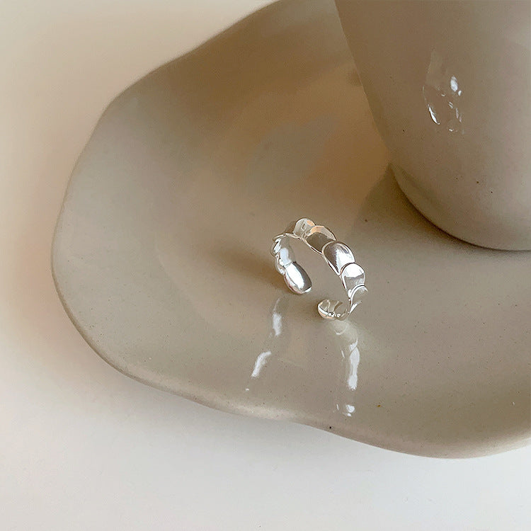 Polished Fish Scale Ring — ring, view 6