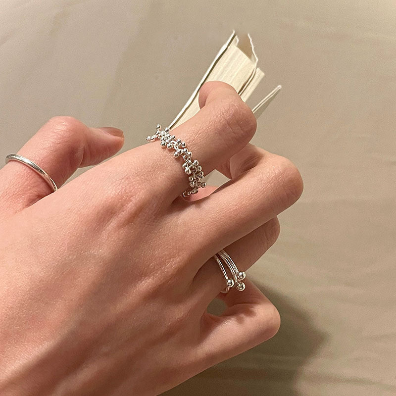 Lace Hollow-Out Single Ring — ring, view 5
