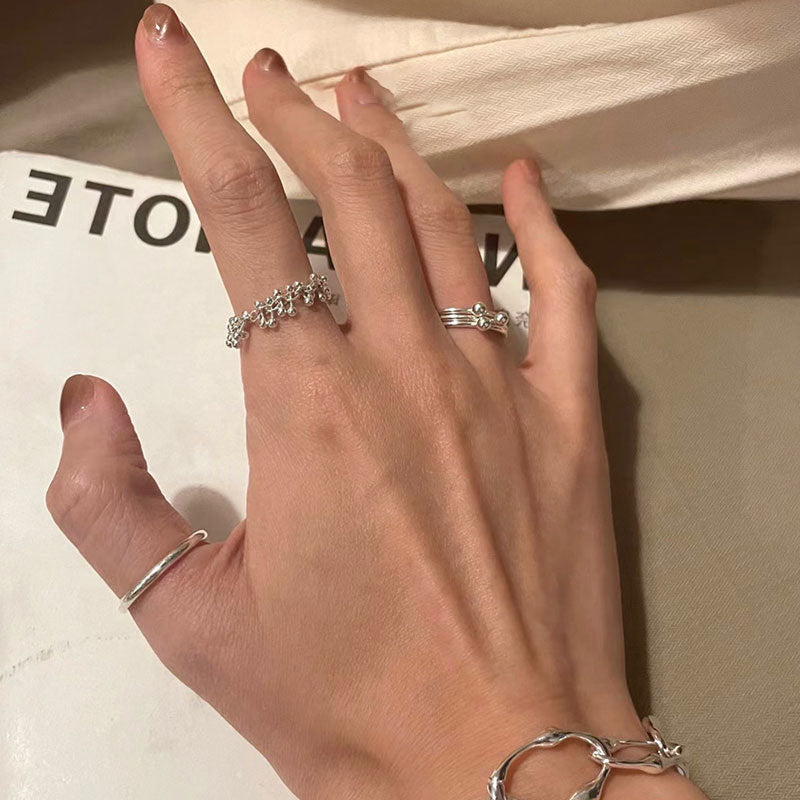Lace Hollow-Out Single Ring — ring, view 7