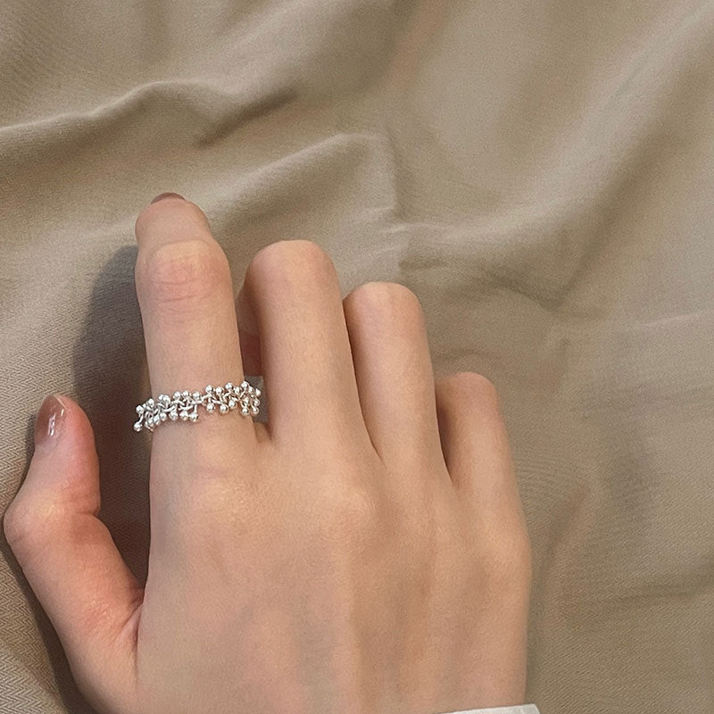 Lace Hollow-Out Single Ring — ring, view 9