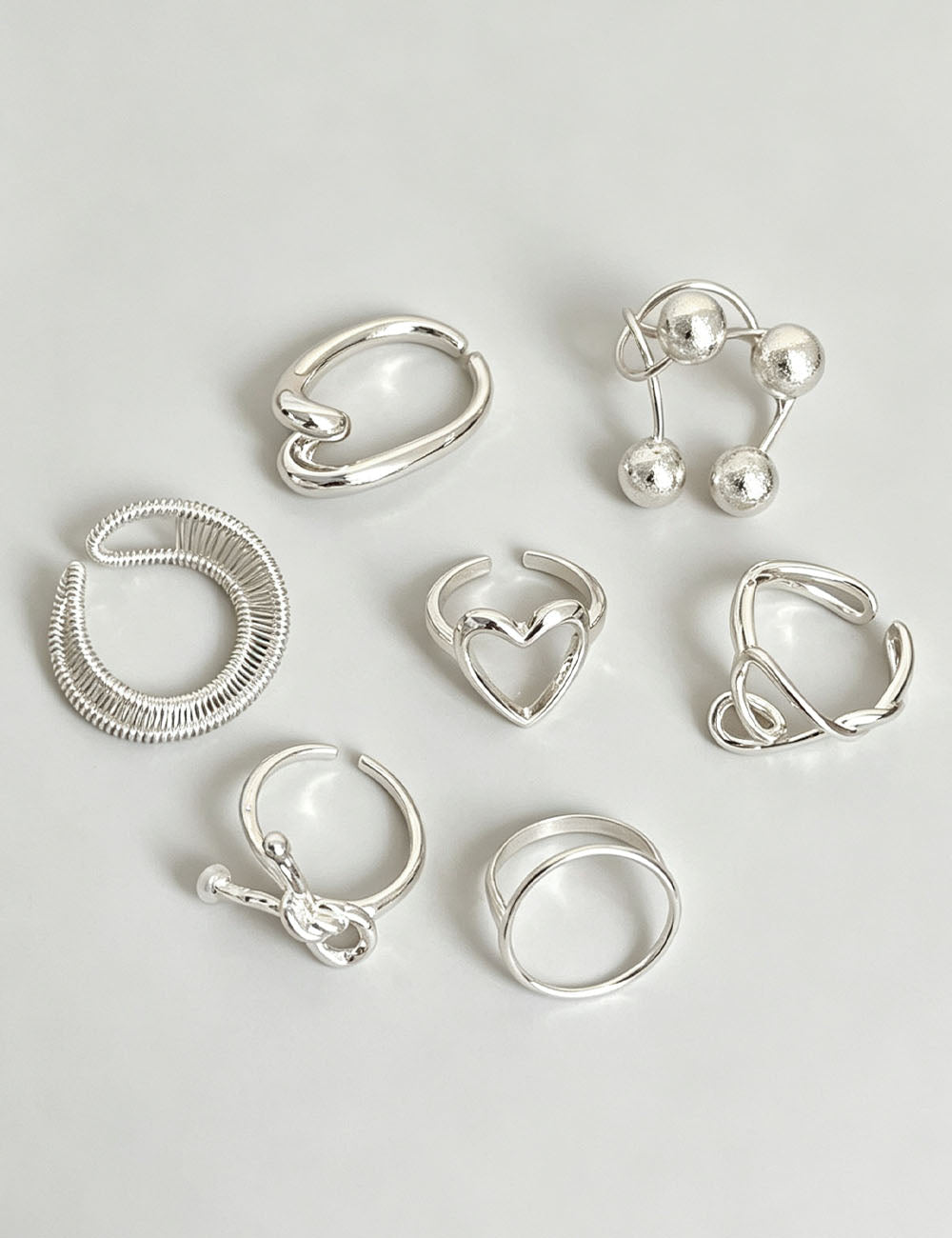 Love Heart Hollow Ring — ring