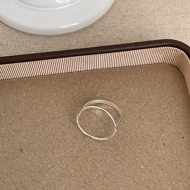 Love Heart Hollow Ring — ring, view 5