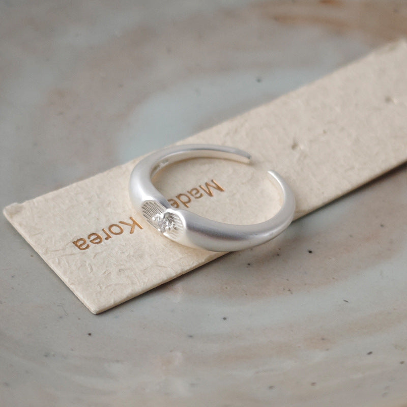 Heart Groove Open Ring — ring, view 5
