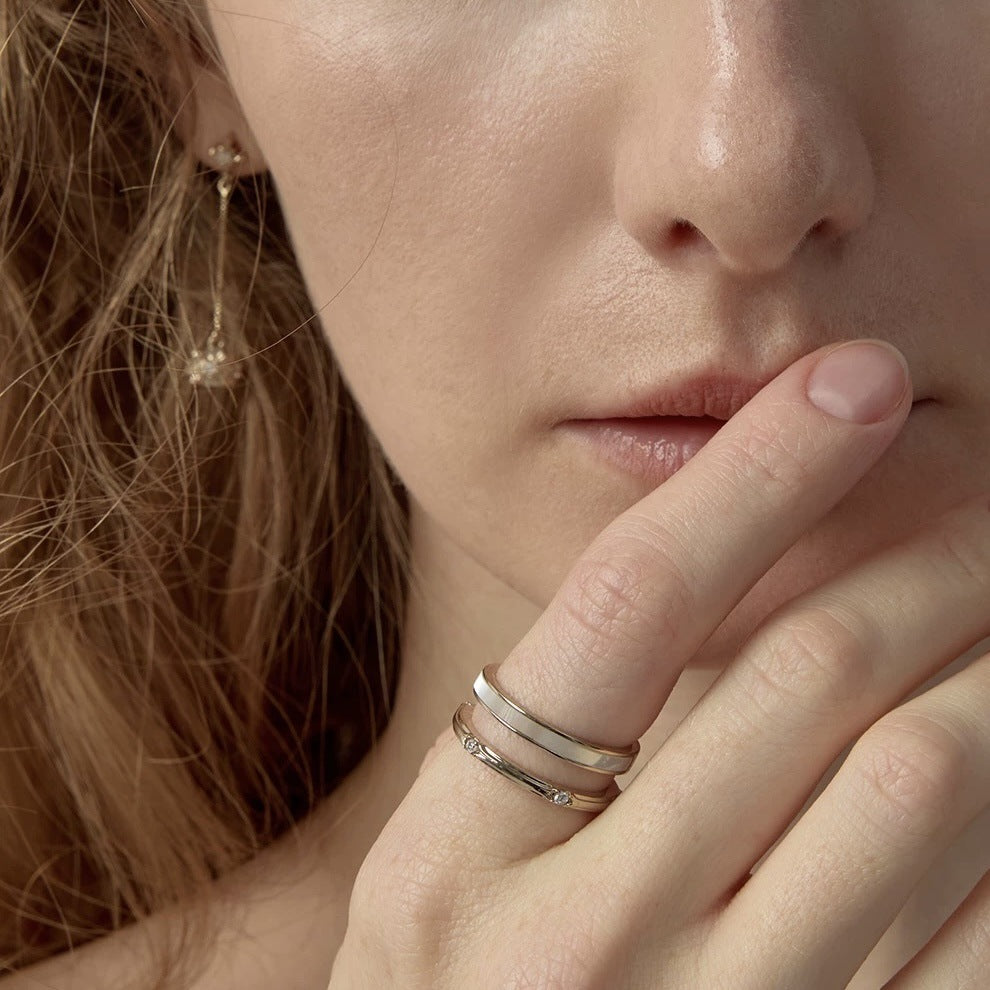 Double Layer Hollow Ring — ring, view 3