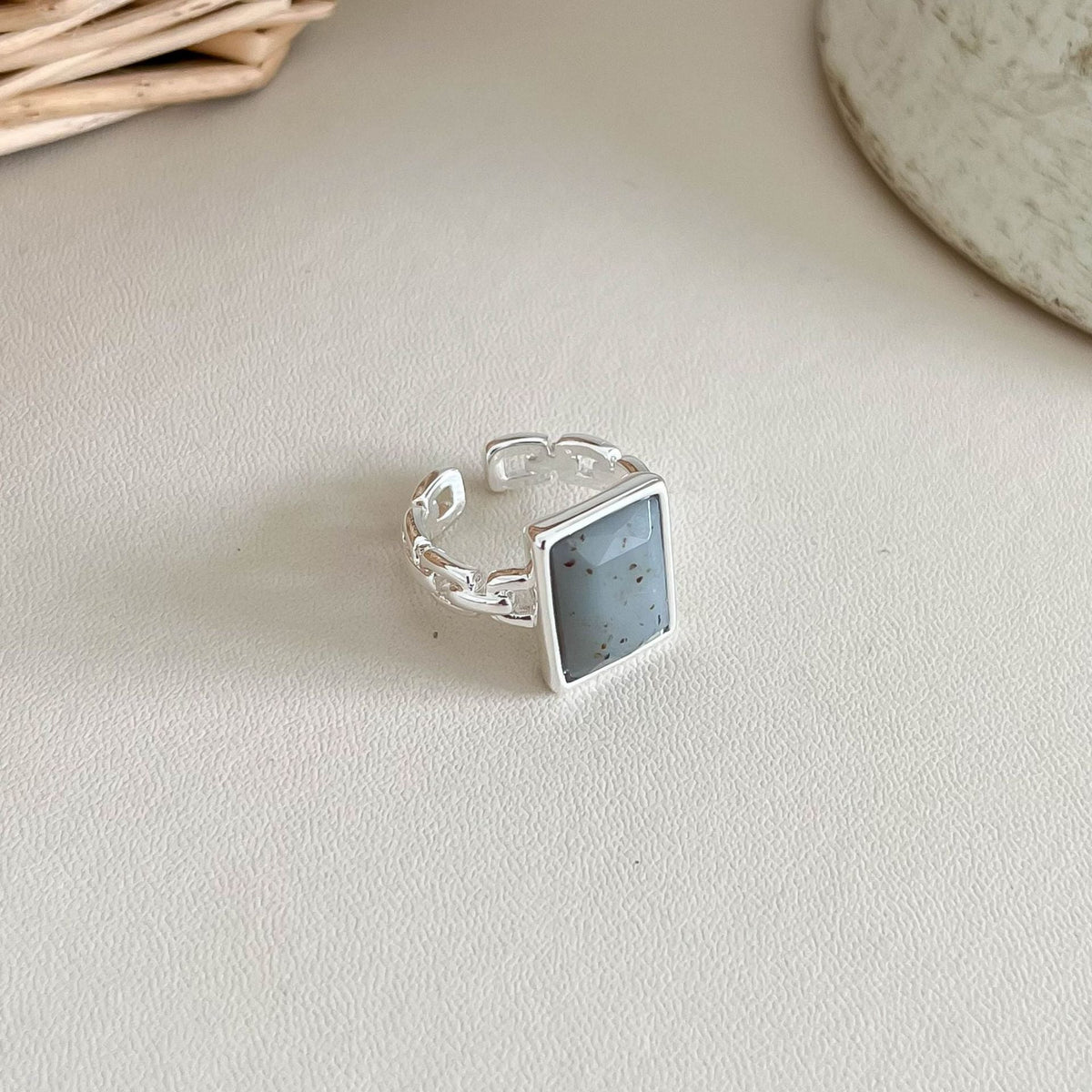 Natural Stone Open Ring — ring, view 9