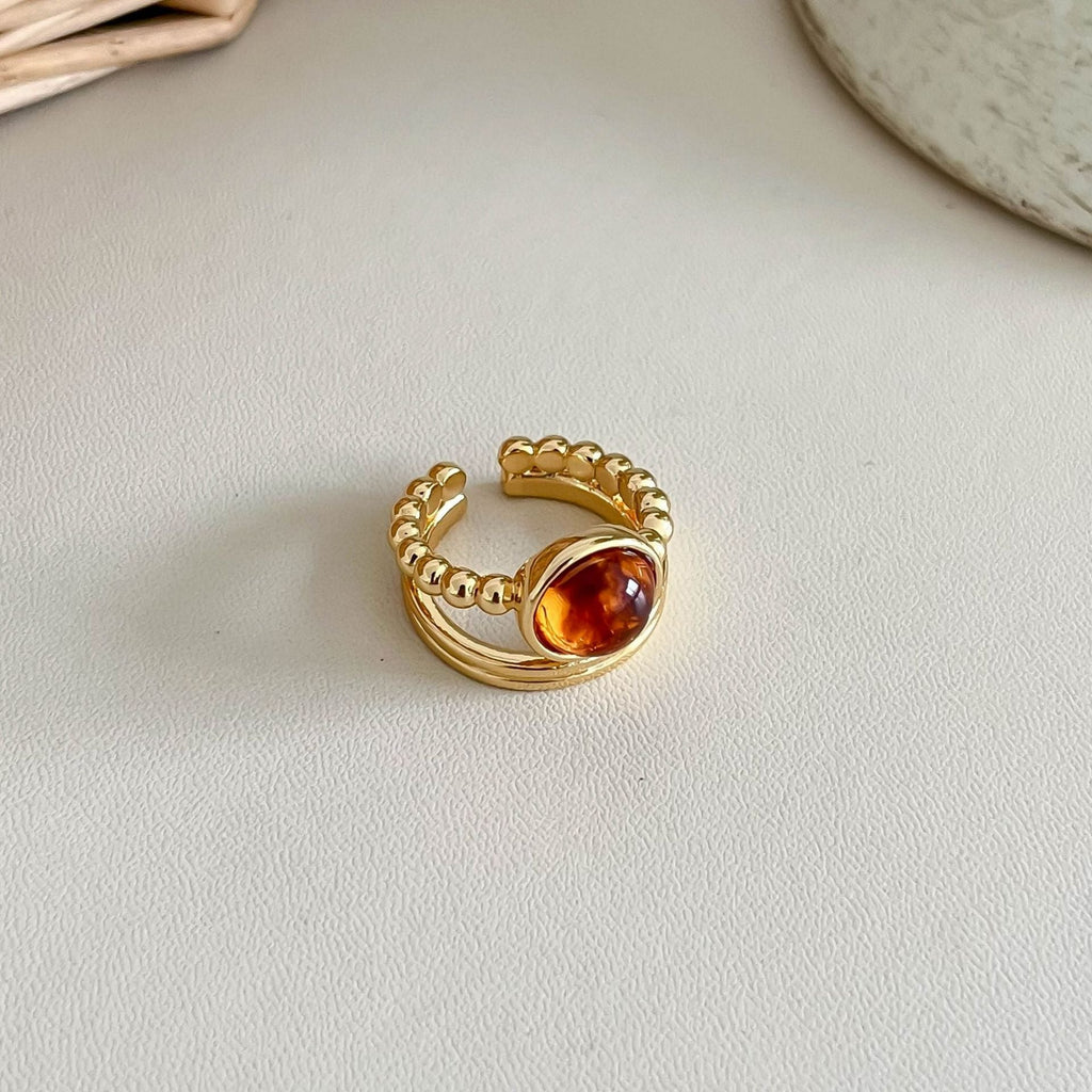 Natural Stone Open Ring — ring, view 12