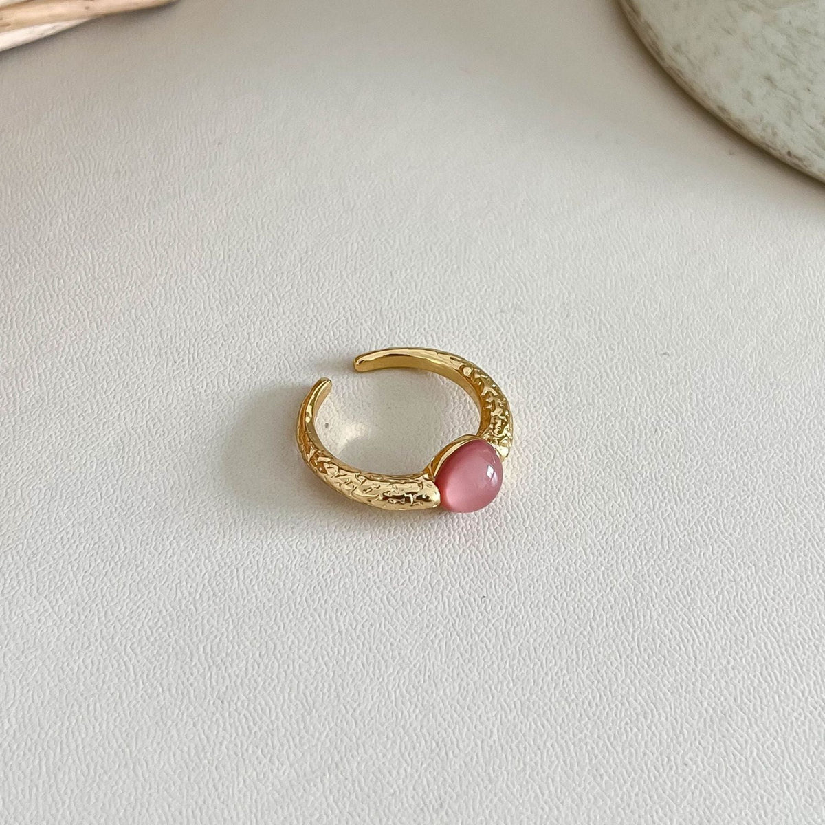 Natural Stone Open Ring — ring, view 14