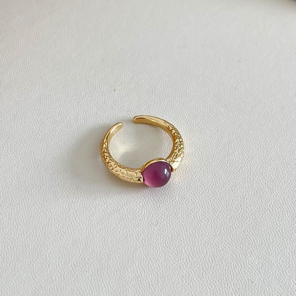 Natural Stone Open Ring — ring, view 16
