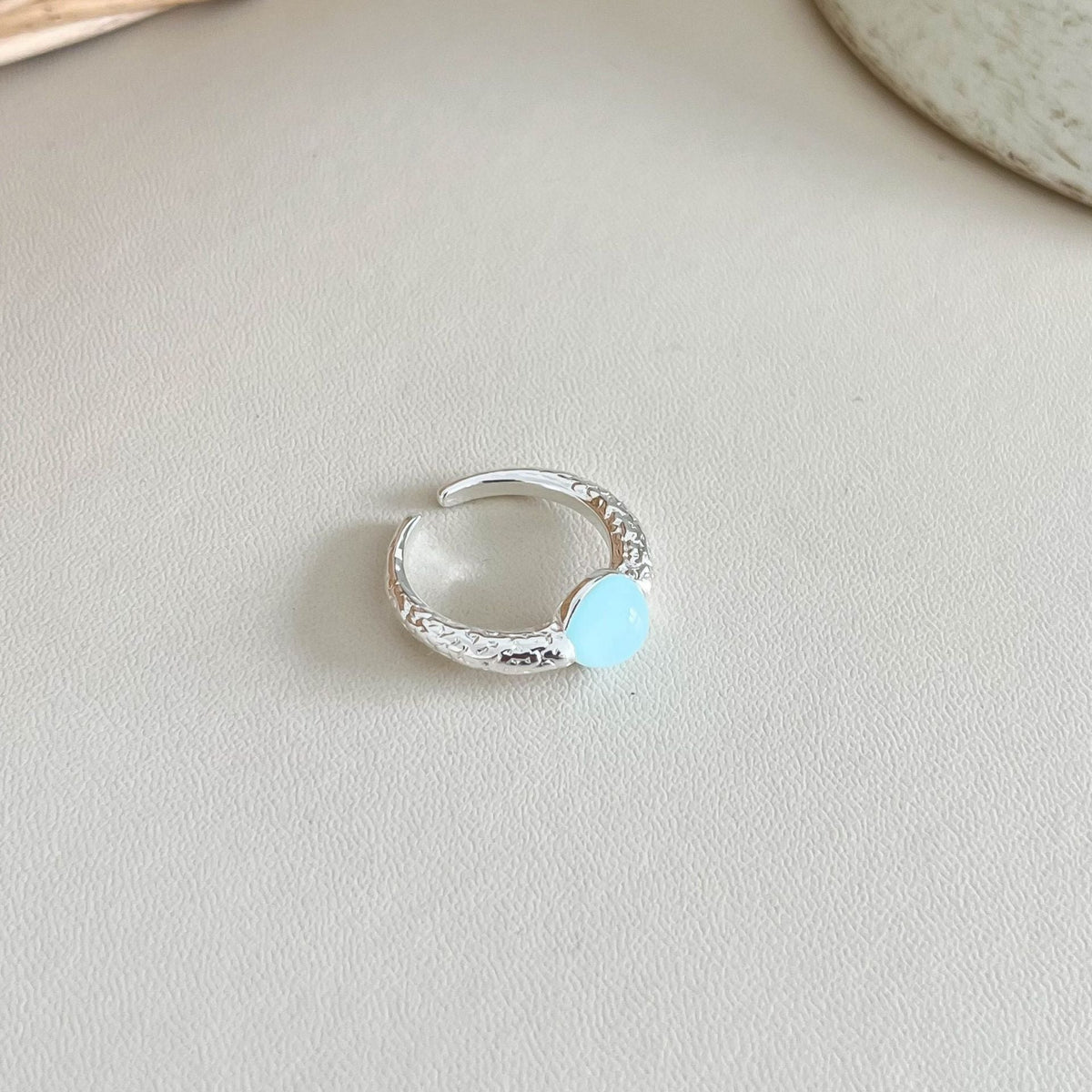 Natural Stone Open Ring — ring, view 17