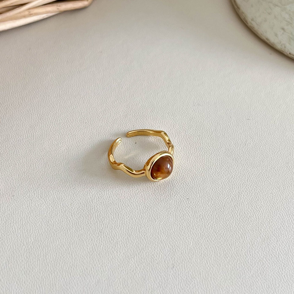 Natural Stone Open Ring — ring, view 18