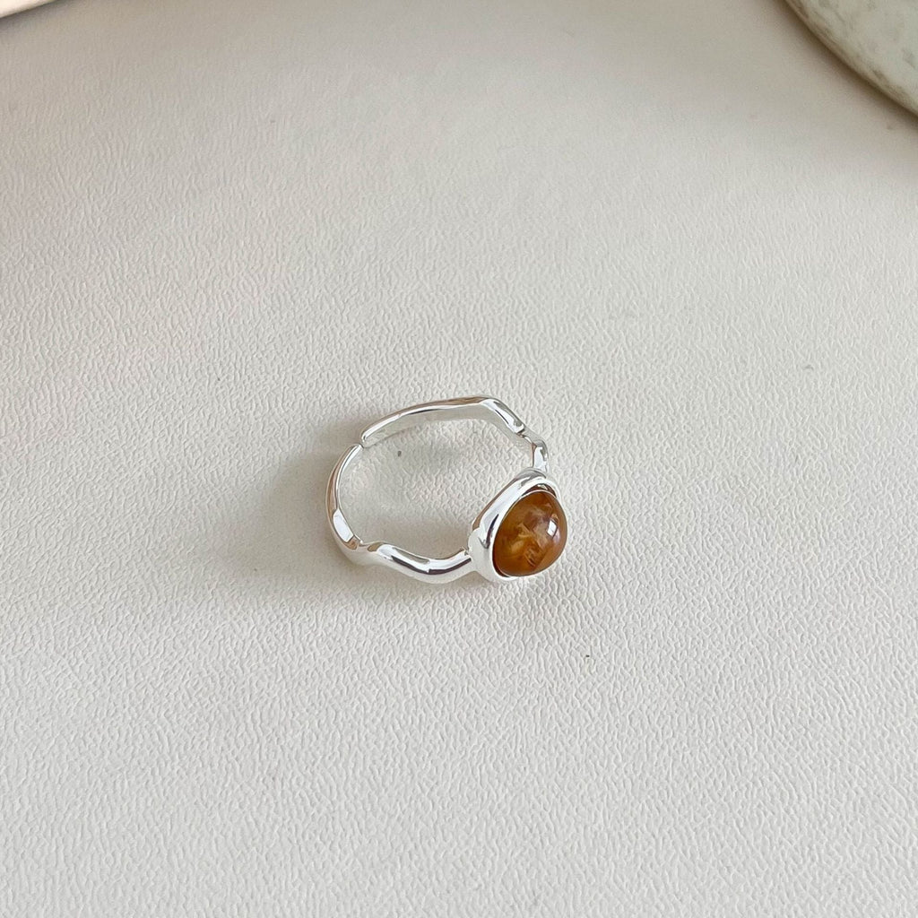 Natural Stone Open Ring — ring, view 19