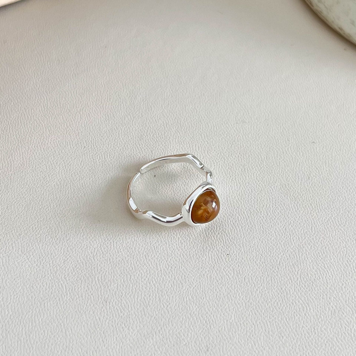 Natural Stone Open Ring — ring, view 19