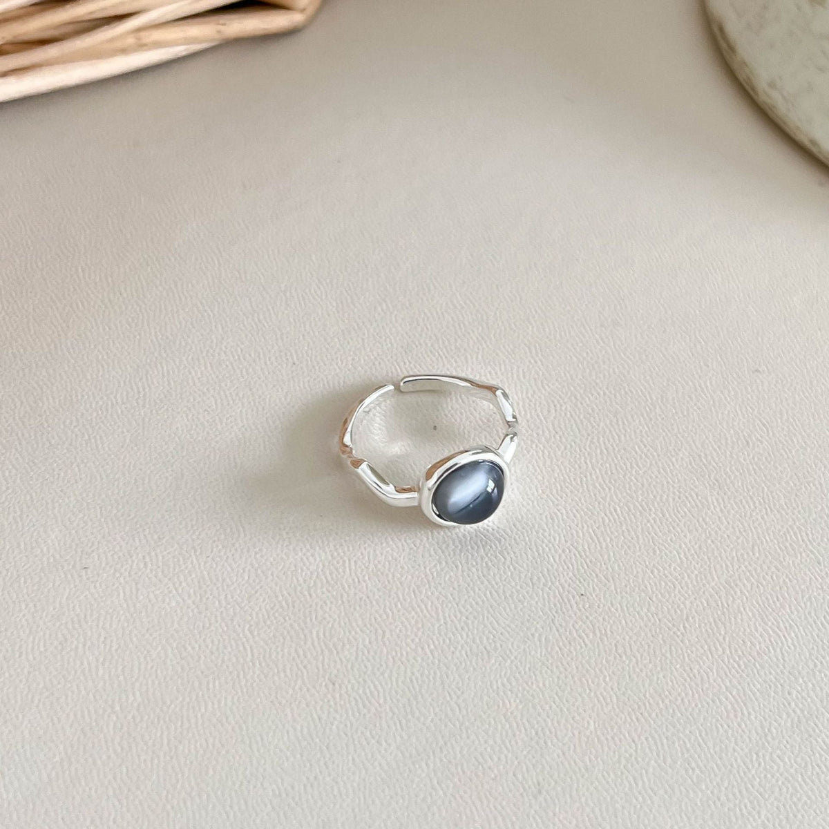 Natural Stone Open Ring — ring, view 20