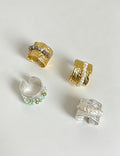 Gold Plated Pearl Open Ring — ring