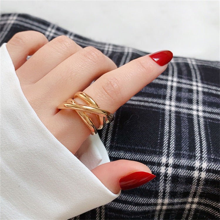 Multi-Layer Wrap Band Ring — ring, view 7