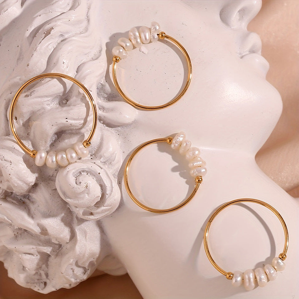 Wrapped Statement Band Ring — ring, view 3