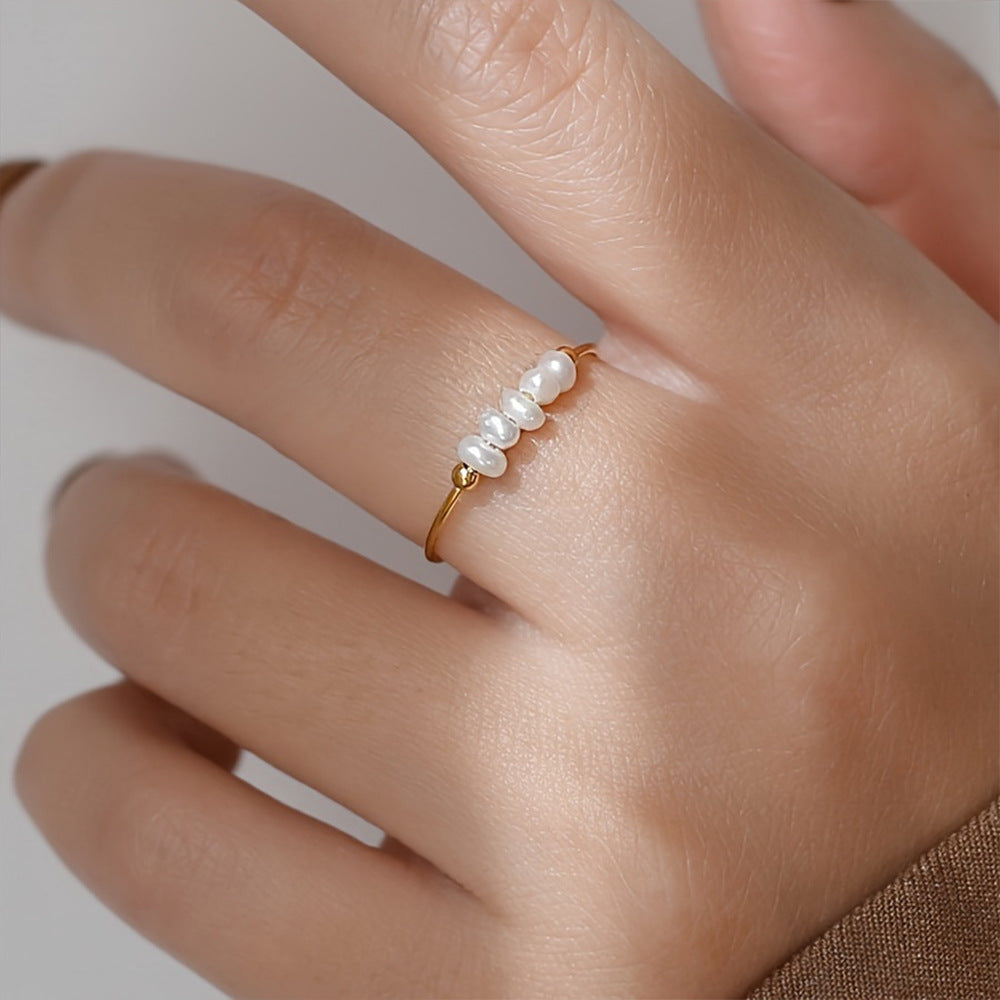 Wrapped Statement Band Ring — ring, view 5