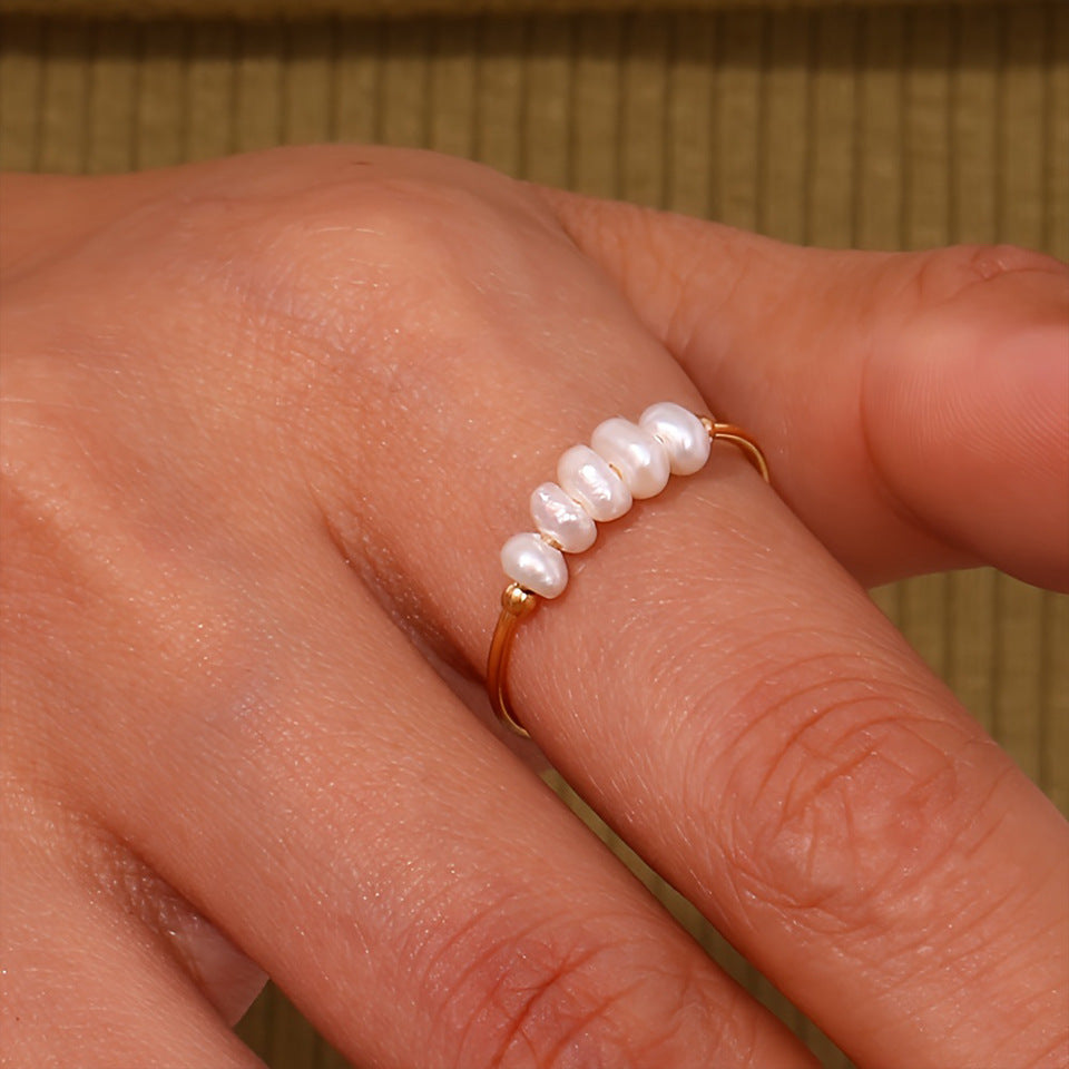 Wrapped Statement Band Ring — ring, view 8