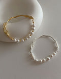 Irregular Beaded Link Bracelet — bracelet