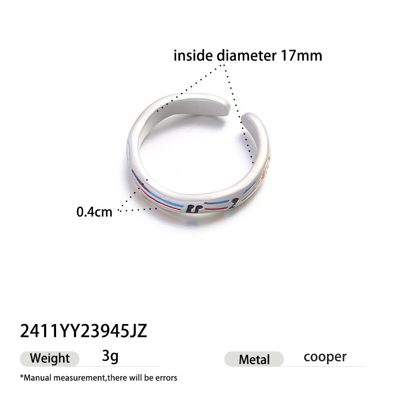 Floral Bow Pattern Ring — ring, view 5