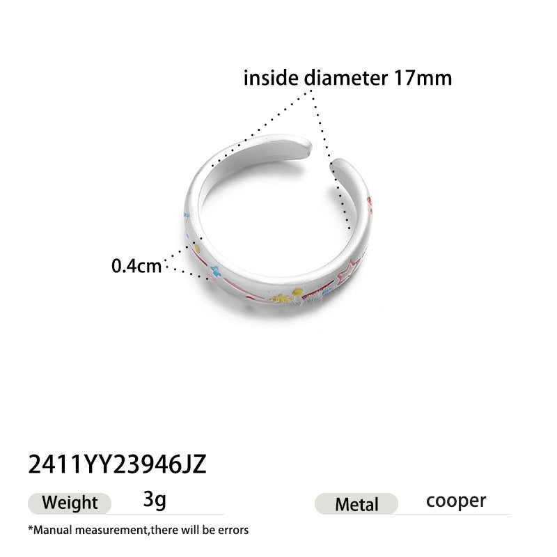 Floral Bow Pattern Ring — ring, view 6