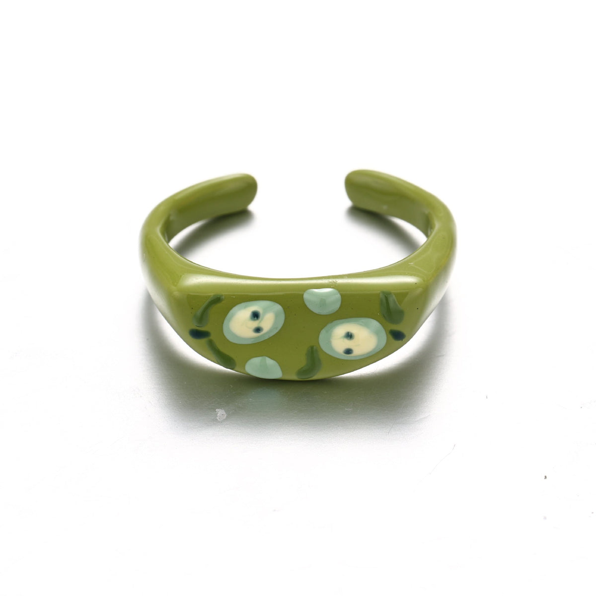 Fruit Print Enamel Ring — ring, view 2
