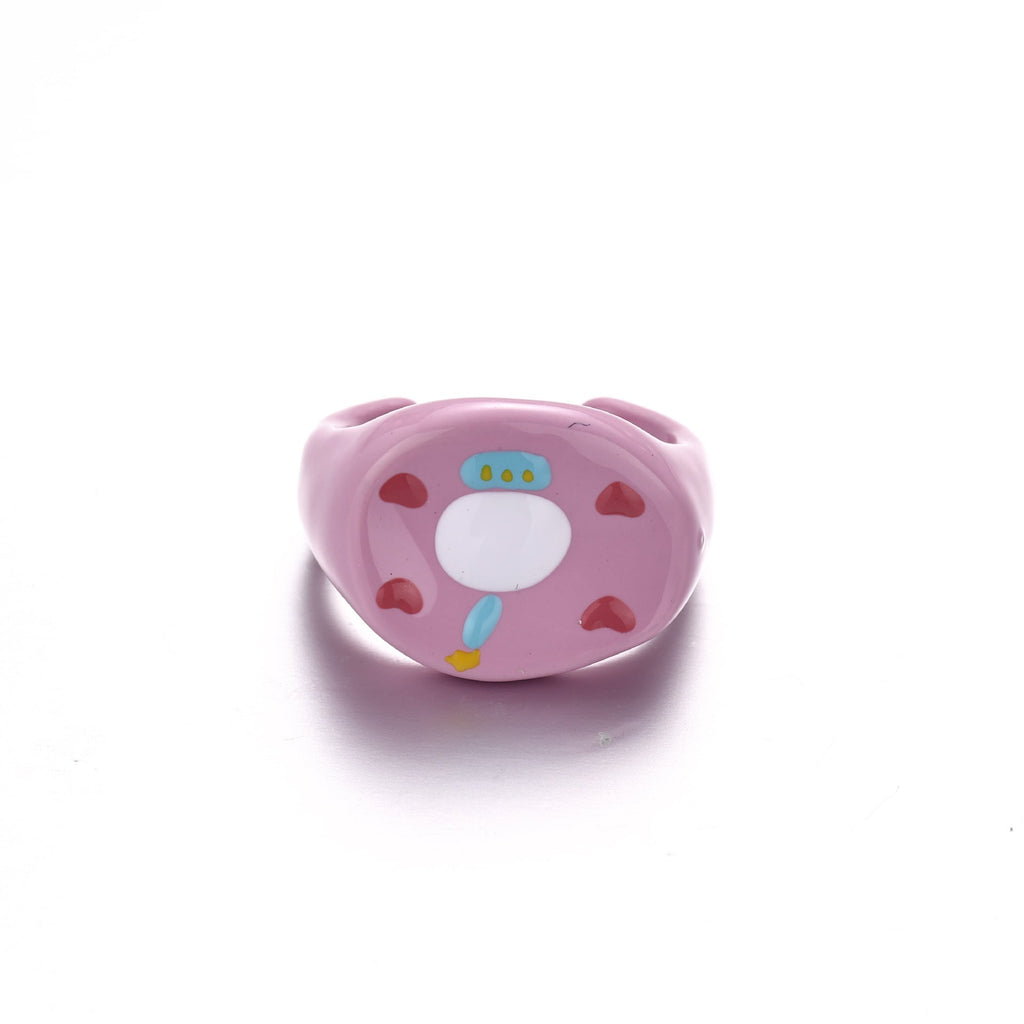 Fruit Print Enamel Ring — ring, view 10