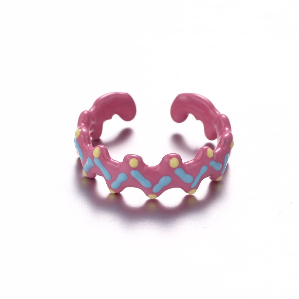 Fruit Print Enamel Ring — ring, view 12