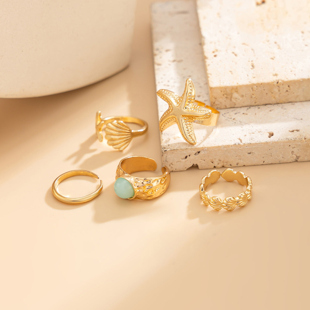 Baroque Pearl Open Toe Ring — ring, view 4