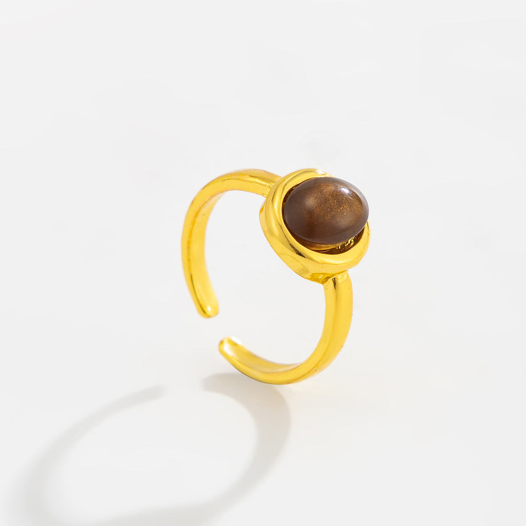 Geometric Sparkle Toe Ring — ring, view 3