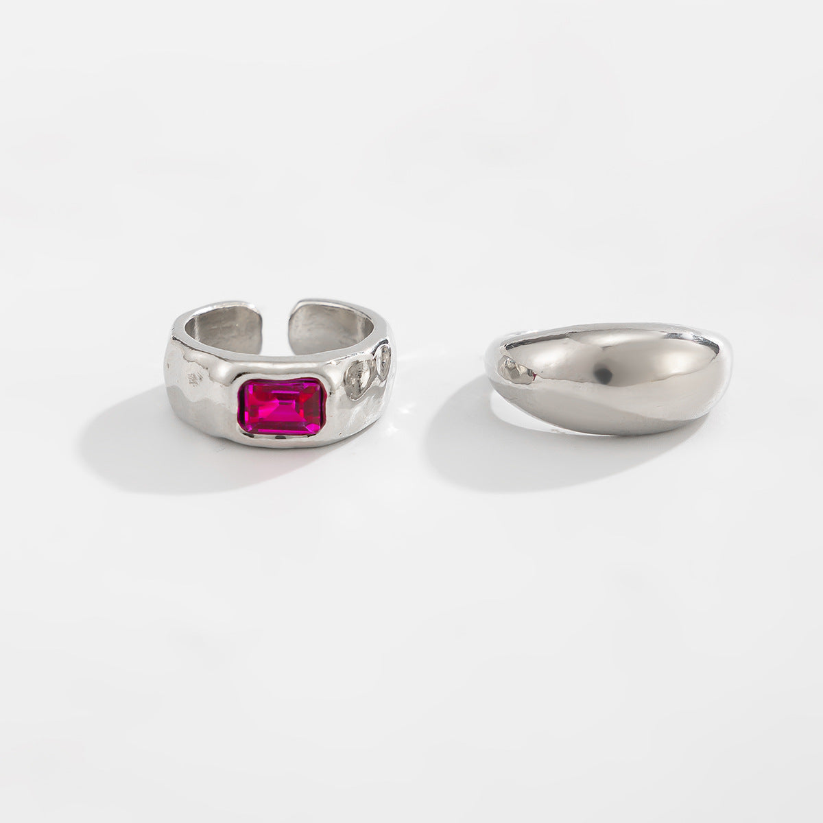 Geometric Sparkle Toe Ring — ring, view 5