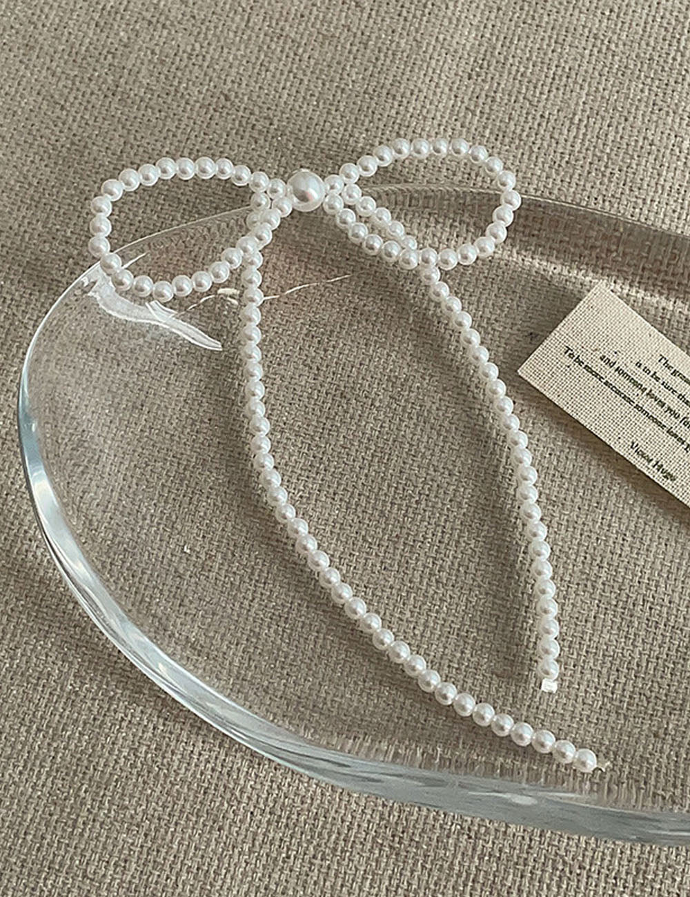 Large Pearl Bow Knot Dangle Earrings — white earrings