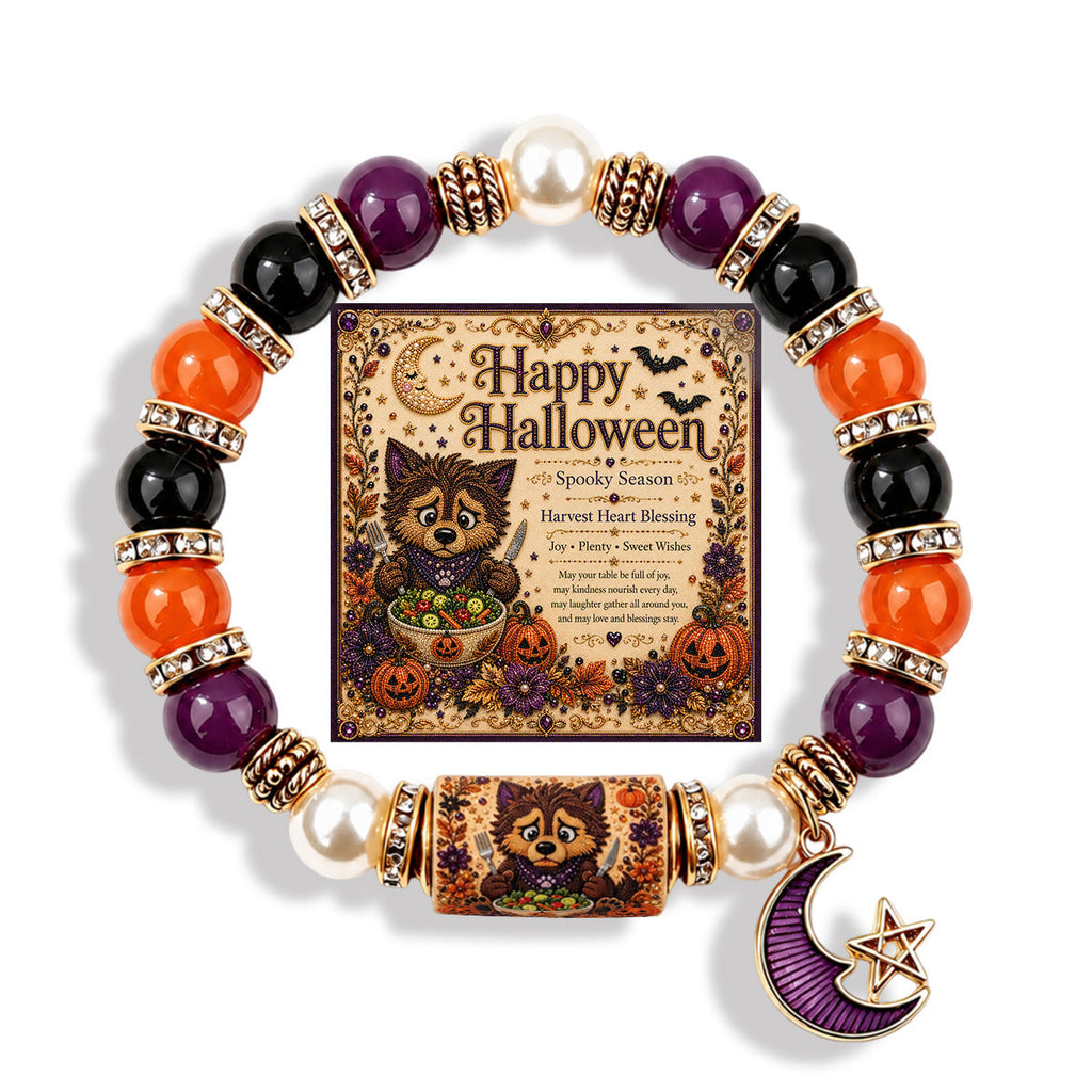 Ghost Charm Stretch Bracelet — bracelet, view 16