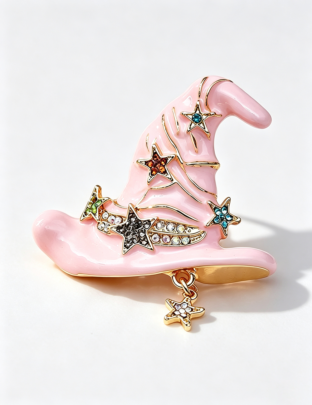 Witch Hat Enamel Brooch — brooch, view 4