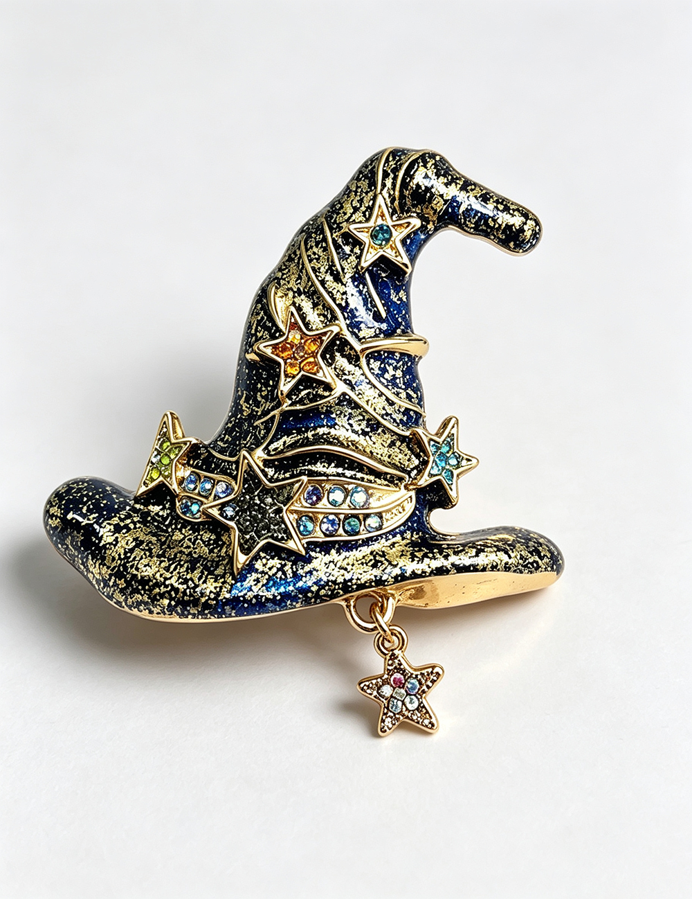 Witch Hat Enamel Brooch — brooch, view 6